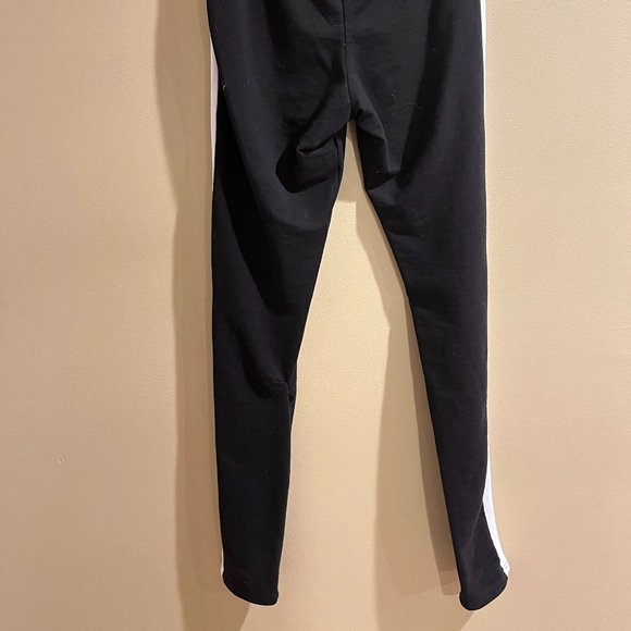 H&M Divided black leggings with white stripe size S - Picture 6 of 8